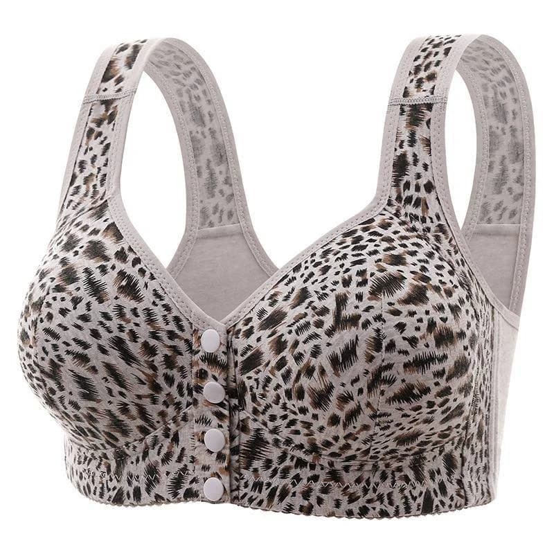 Leopard print bra
