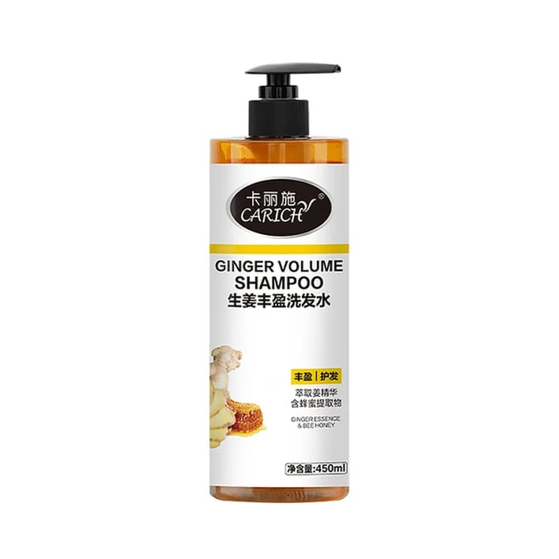 Имбирный шампунь для придания объема волосам