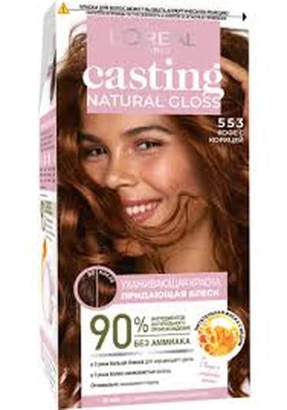 Casting Natural Gloss Paint 553 корица кошулган кофе