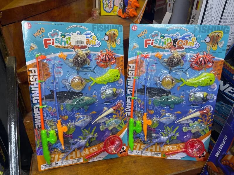Fishing toy set