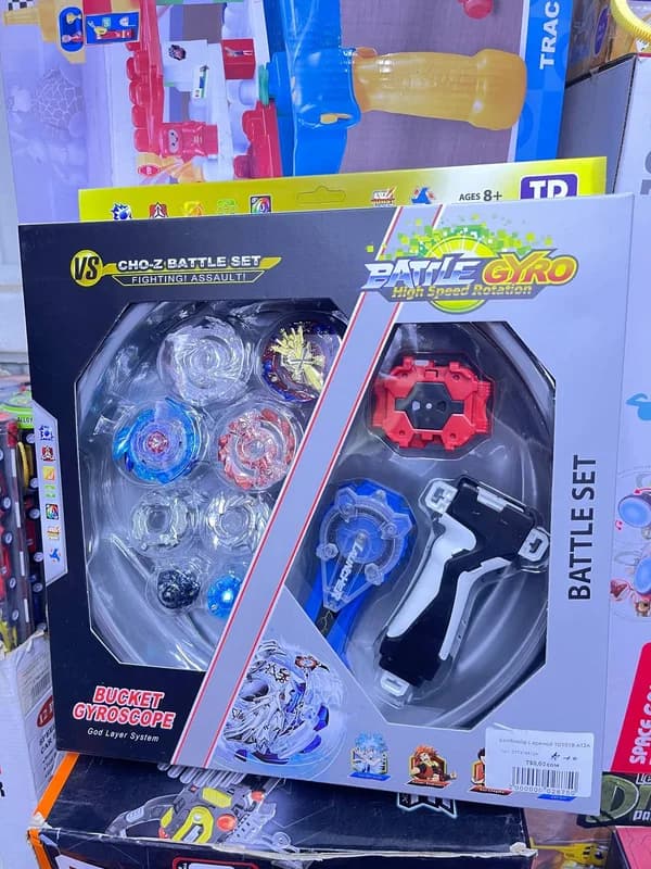 Set of 3 Beyblades Ultimate Fusion B203 by Flame