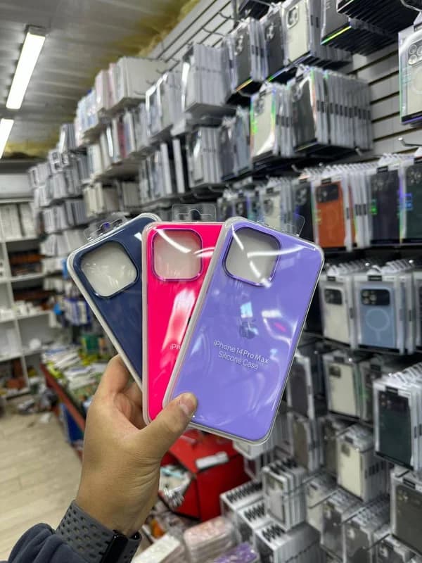 New arrival of silicone cases in the original design With a metallic trim