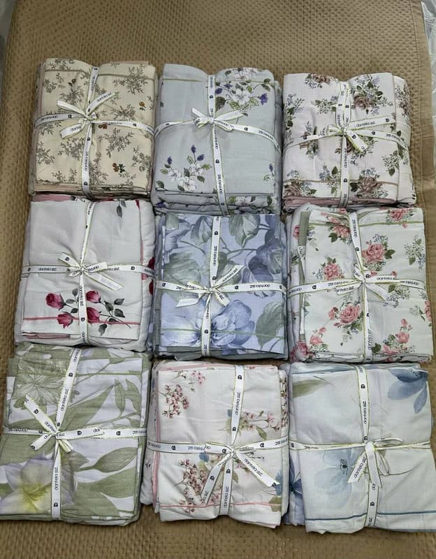 Pastel  muslin bed linen VIP