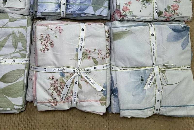 muslin bad linen
